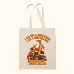 Personalised Cartoon Book Dragon Canvas Tote Bag with Name Birthday Gift for Readers Dragon Lovers