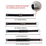 Bracelet en Cuir Tressé Personnalisé avec Nom Gravé Bijoux Accessoire avec 1-8 Perles Cadeau d'Anniversaire St Valentin pour Homme Papa