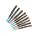 Crochet de Couture Style Baguette Magique Outils de Couture Personnalisés avec Texte Accessoires Cadeau pour Amateur de Couture et d'Art