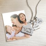 Personalized Engraved Stainless Steel Cow Ear Tag Necklace Farming Jewelry Birthday Gift for Pet Lovers