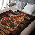 Libro personalizado de dibujos animados Dragón manta con nombre Suave y cálido tema de la lectura Retro decoración del hogar Regalo de cumpleaños para