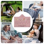 Personalisierte Aquarell Geburt Blume Kapuzendecke mit Namen weichen warmen floralen Home Dekoration Geburtstagsgeschenk für Familie