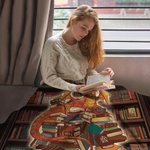 Libro personalizado de dibujos animados Dragón manta con nombre Suave y cálido tema de la lectura Retro decoración del hogar Regalo de cumpleaños para