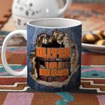 Personalizada 3D Libro Dragón Taza de Cerámica con Nombre 11oz/15oz Taza de Café Regalo de Cumpleaños para Lectores Amantes del Dragón