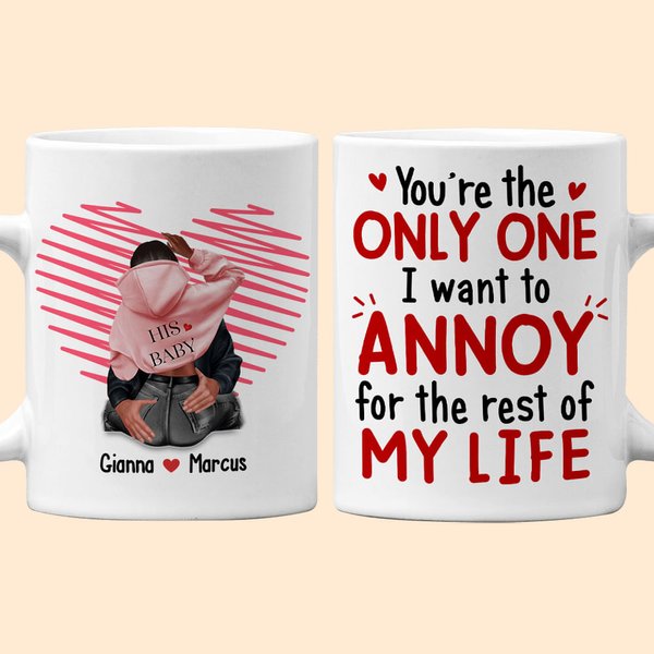 You’re the Only One Ceramic Mug for Couple