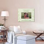 Personalised Irish Blessing Photo Four Leaf Clover Canvas Printable Wall Art St Patrick's Day Gift for Family Friends