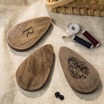 Ciseaux Vintage Personnalisés avec Boîte en Bois Gravée Outil de Couture et de Broderie Ancien Cadeau d'Anniversaire pour les Amoureux de l'Artisanat