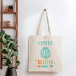 Borsa Tote in tela personalizzata dell'esperto pasquale cacciatore di uova con nome Regalo di buona Pasqua per bambini