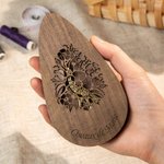 Ciseaux Vintage Personnalisés avec Boîte en Bois Gravée Outil de Couture et de Broderie Ancien Cadeau d'Anniversaire pour les Amoureux de l'Artisanat