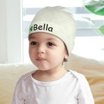 Personalisierte Kleeblatt Baumwolle Baby Mütze Hut Glücksbringer Zubehör St. Patricks Day irische Baby-Dusche-Geschenk für neugeborene Kleinkind