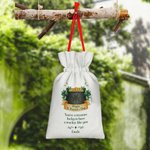 Henkilökohtainen Happy Pyhän Patrickin päivä kiristysnauha lahjapussi nimi Lucky Party suosii Irlannin loma lahja perheen ystävä