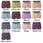 Caleçon Motif Cœur Rose Personnalisé avec Photo de Visage Drôle Cadeau de Saint-Valentin pour Homme