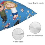 Gepersonaliseerde I Love Grandma This Much Kussenhoes Multicolor Home Decoratie Verjaardag Familiecadeau voor Grootouder