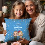 Gepersonaliseerde I Love Grandma This Much Kussenhoes Multicolor Home Decoratie Verjaardag Familiecadeau voor Grootouder