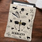 Personalisierte Fliegender Drache Buchhülle Buchhülle Schutz mit Tasche und Name Geburtstag zurück zu Schule Geschenk für Buchliebhaber