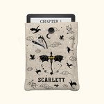 Personalisierte Fliegender Drache Buchhülle Buchhülle Schutz mit Tasche und Name Geburtstag zurück zu Schule Geschenk für Buchliebhaber