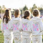 Personalizada Retro En Mi Era Cheerleader Nombre Cheerleader Camiseta Sudadera Sudadera con Capucha Ropa de Equipo Vuelta al Cole Regalo para Niñas