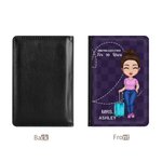 Copri passaporto personalizzato con design a cuore Compleanno Regalo di San Valentino per la coppia