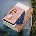 Amore personalizzato insieme da quando la copertina del passaporto è un regalo di anniversario per l'amante