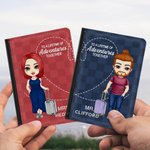 Personalizzato Per una vita di avventure insieme Passaporto Copertina Regalo di compleanno per coppia