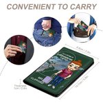 Personalizzato A Una vita di avventure Personaggi dei cartoni animati Insieme Copertina del passaporto Compleanno Regalo di San Valentino per gli inna