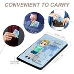 Custodia per passaporto personalizzata con scritta Together since con nome e data regalo di compleanno per lui o per lei