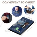 Personalizzato Together Since Multicolor Passport Cover Anniversario Compleanno Regalo di San Valentino per gli amanti