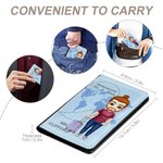 Personalized Solid Colour Map Background Annoying Each Other Passport Cover Anniversary Birthday Valentine's Day Gift for Couple