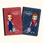 Personalizzato Per una vita di avventure insieme Passaporto Copertina Regalo di compleanno per coppia