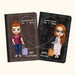 Modello vintage personalizzato che si infastidisce a vicenda Regalo di compleanno multicolore per l'amante