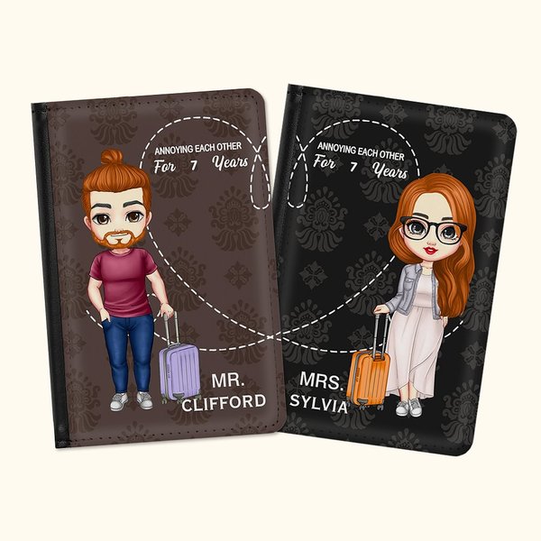 Modello vintage personalizzato che si infastidisce a vicenda Regalo di compleanno multicolore per l'amante