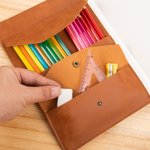 Couverture de Cahier Personnalisée avec Photo Carnet de Croquis Compartiment Rangement pour Crayon Cadeau Anniversaire pour Artiste