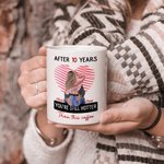 Personalisierte Sie sind immer noch heißer als dieser Kaffee mit 3 Jahren Keramikbecher mit Namen Valentinstag Jahrestag Geschenk für Paar