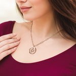 Personalized Star of David Necklace with Birthstones and Names Jewish Jewelry Gift for Women