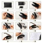 Personalisierter Buchpräger Prägestempel Ex Libris aus der Bibliothek mit Namen Buchclub Geschenk für Buchliebhaber Bibliothekar