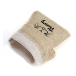 Henkilökohtainen Spectacled Bunny Juutti kiristysnauha lahjapussi nimi pääsiäinen hoitoon lahja lapsille