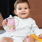 Personalized Peter Rabbit 12oz Tumbler Cup with Name and Two Lids Birthday Easter Gift for Kids