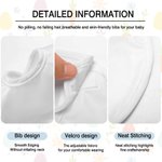 Personalised Cute Bunny Baby Bib with Name First Easter Gift For Baby New Mom