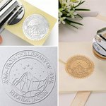 Personalisierte Velaris Stadt des Sternenlichts von der Bibliothek des Buches Prägestempel Set mit Namen Geburtstag Geschenk für