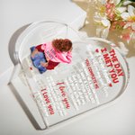 Personalisierte Der Tag traf ich Sie beschäftigt Stadt Design Herz Acryl Plaque mit Namen und Zeichen Valentinstag Jahrestag Geschenk für Paar