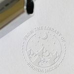 Personalisierte Velaris Stadt des Sternenlichts von der Bibliothek des Buches Prägestempel Set mit Namen Geburtstag Geschenk für