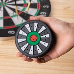 Personalised 3D Printing Mini Dartboard Design Dart Holder with Name Holds 23 Pcs Darts Birthday Gift for Dart Lover
