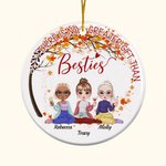 Personalized There Is No Greater Gift Than Besties Ceramic Ornament Besties Christmas Gift Best Friend Gift