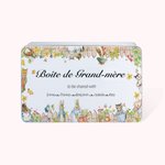 Boîte à biscuits de Pâques Lapin Pierre Personnalisée avec Nom et Texte Cadeau Anniversaire Pâques pour la Famille Ami