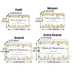 Boîte à biscuits de Pâques Lapin Pierre Personnalisée avec Nom et Texte Cadeau Anniversaire Pâques pour la Famille Ami