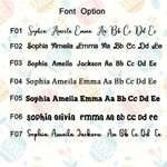 Personalized Cute Plush Bunny Easter Basket with Name Easter Egg Hunting Gift for Kids