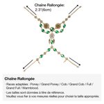 Bijoux pour Visage de Cheval Médiéval Bronze Antique Bandeau de Spectacle Personnalisé avec Pierre de Naissance et Initiale