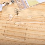 Personalized Birth Flower Bouquet Acrylic Badge Topper Creative ID Card Decoration Birthday Gift for Teacher Nurse