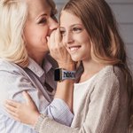 Personalised Silicon Birth Flower Blessing Mom Grandma Apple Watch Band Mother's Day Gift for Her