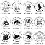 Personalisierter Katze Buch Mond Buch Prägestempel und schwarze Aufbewahrungstasche Set mit Text Geburtstagsgeschenk für Katzenliebhaber Leseratte